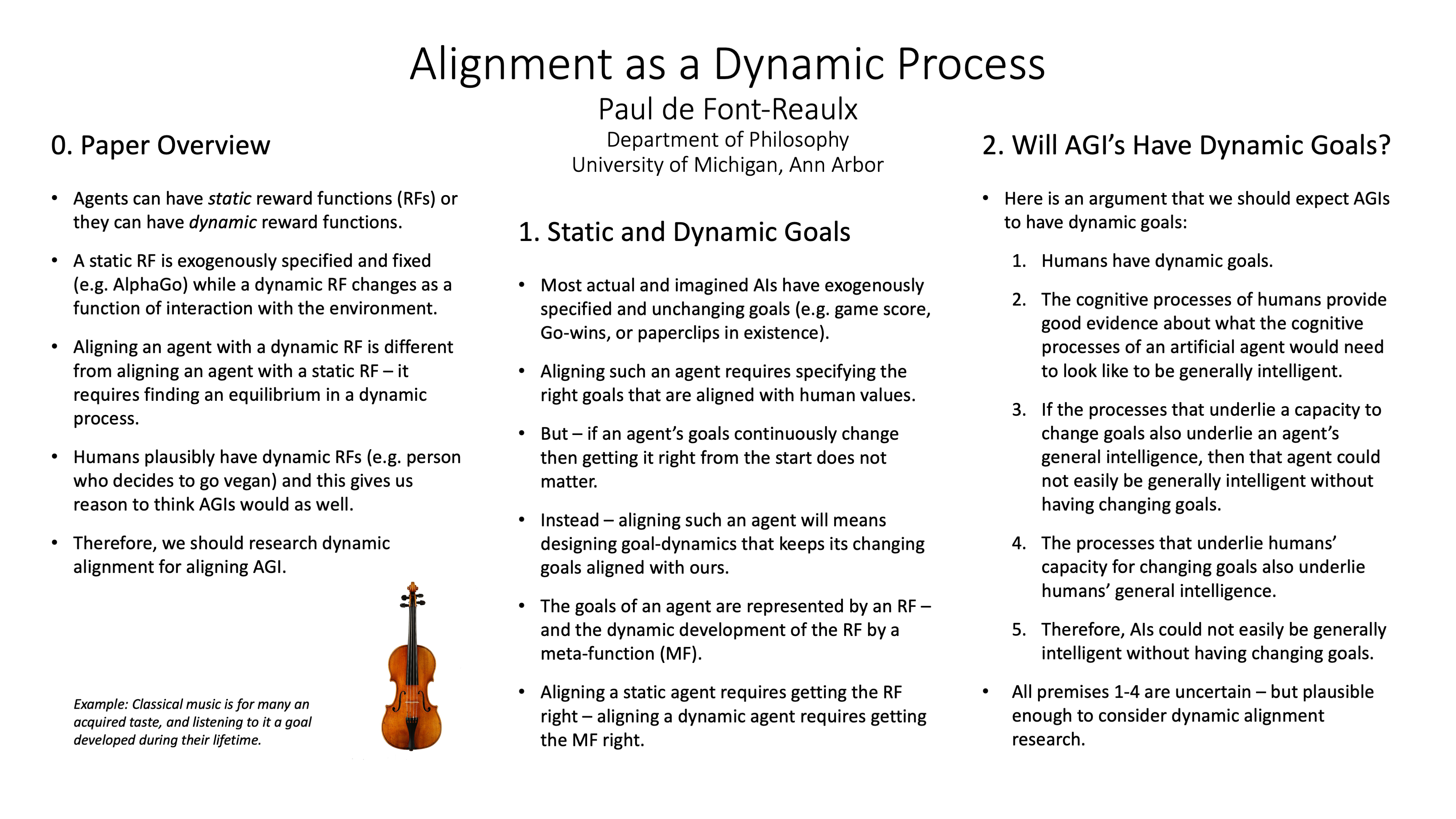 NeurIPS Alignment as a Dynamic Process